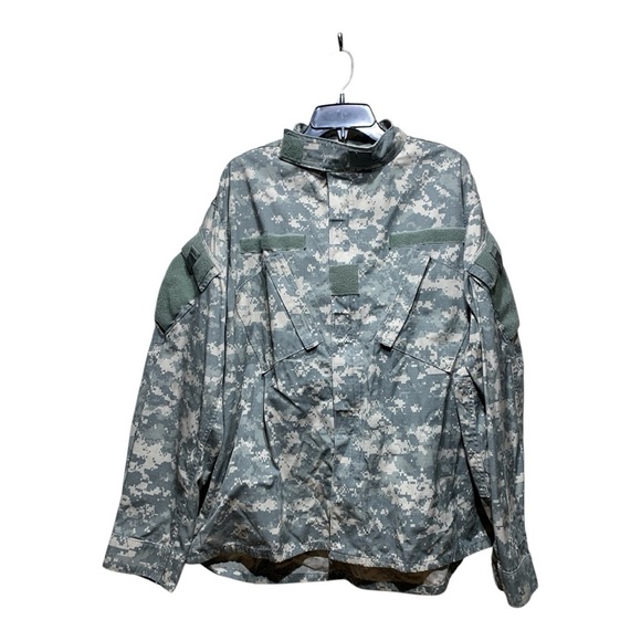 Men’s US Army Digital Camo ACU AZCU Jacket Sz XL Long - Picture 1 of 5